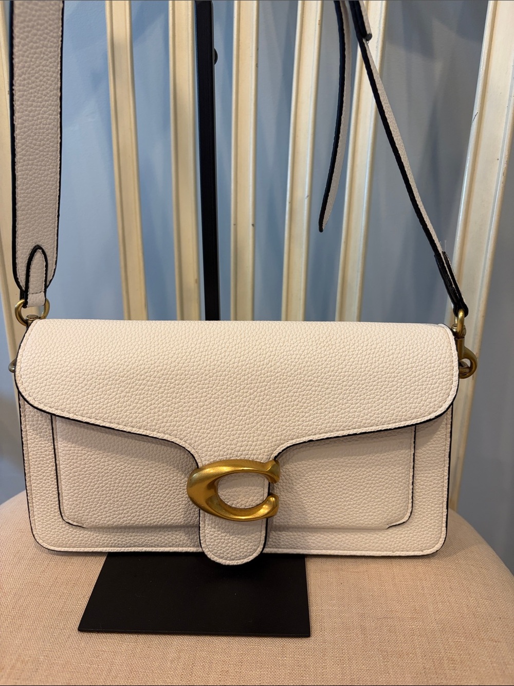 Pebbled Leather Crossbody Bag